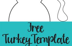 Free Turkey Cut Out Printable