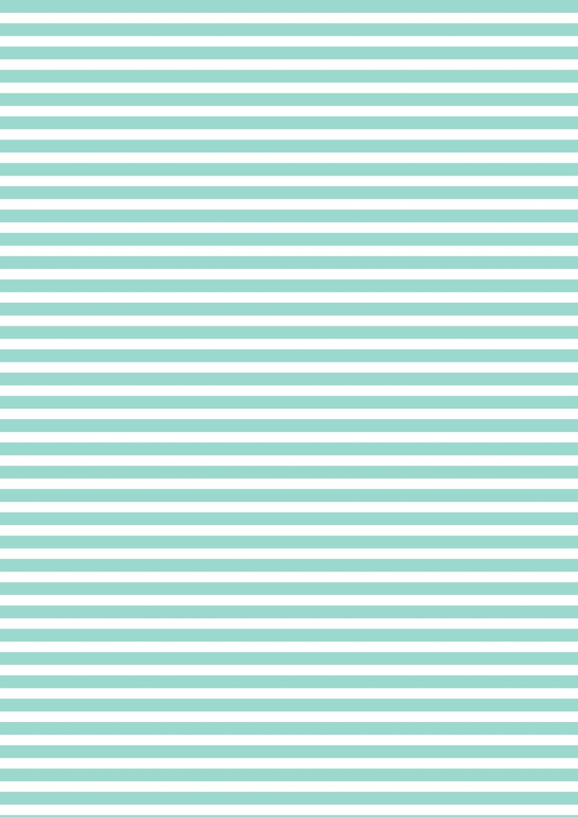 Free Printable Turquoise-White Striped Pattern Paper ^^ | Vert - Free Printable Patterns
