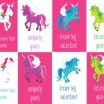 Free Printable Unicorn Valentines Cards For Kids  Unicorn Valentine   Free Printable Valentine Cards For Kids