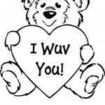 Free Printable Valentines Day Card Coloring Pages Valentine For   Free Printable Disney Valentine Coloring Pages