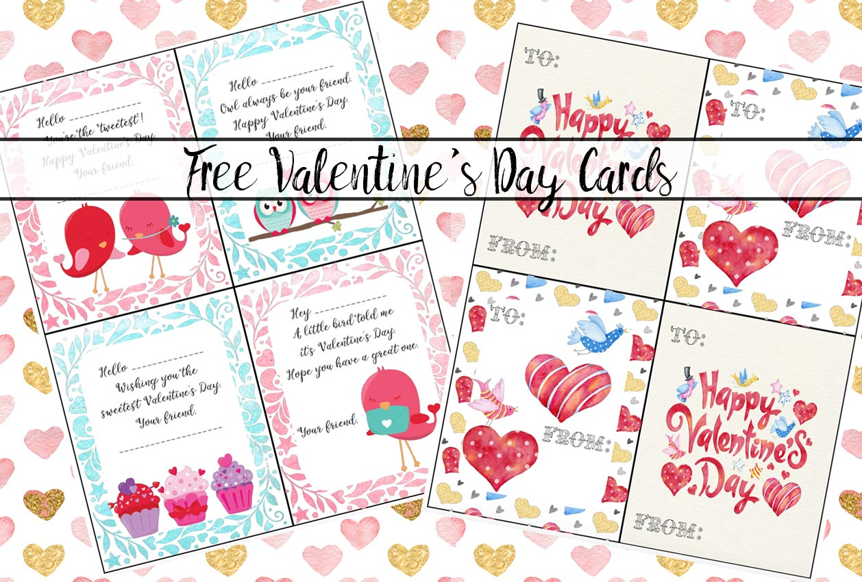 Free Printable Valentine&amp;#039;s Day Cards For Kids - Free Printable Valentine Cards For Preschoolers
