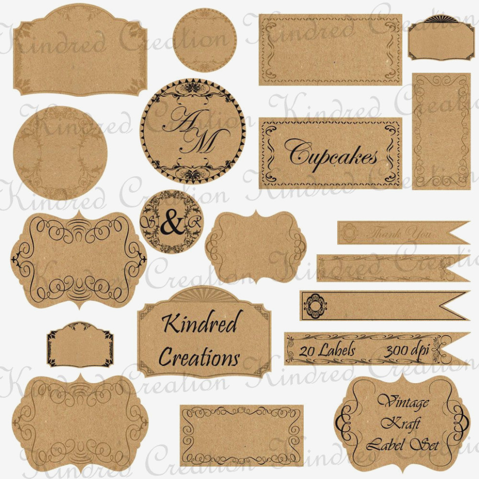 Free Printable Vintage Paper Label Tags | Halloween | Pinterest - Free Printable Vintage Labels