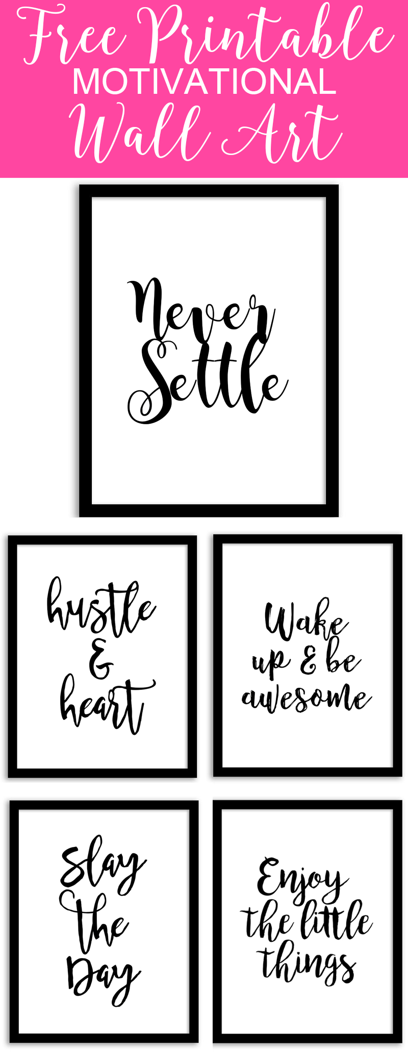 Free Printable Wall Art From @chicfetti - Perfect For Your Office Of - Free Printable Quotes For Office
