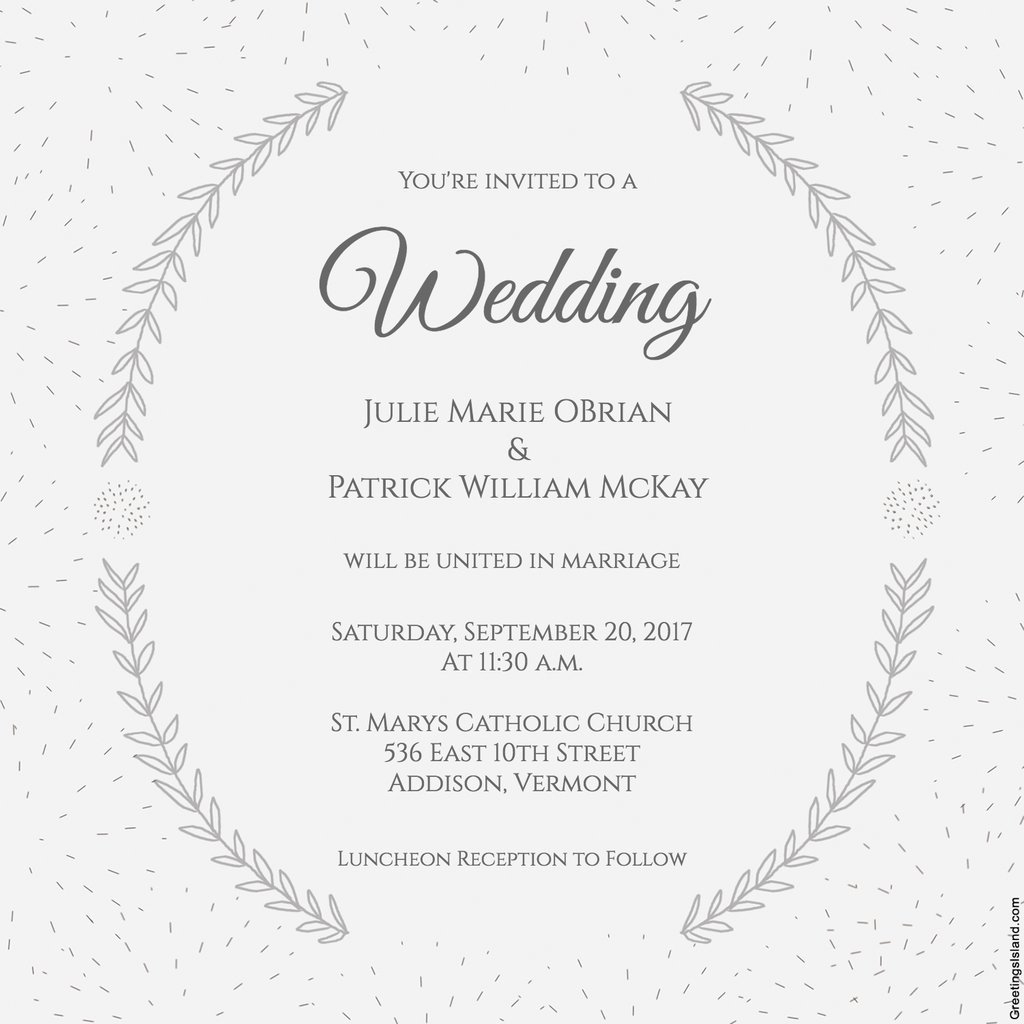 Free Printable Wedding Invitations Templates | Free Printable Party - Free Printable Wedding Invitations Templates Downloads