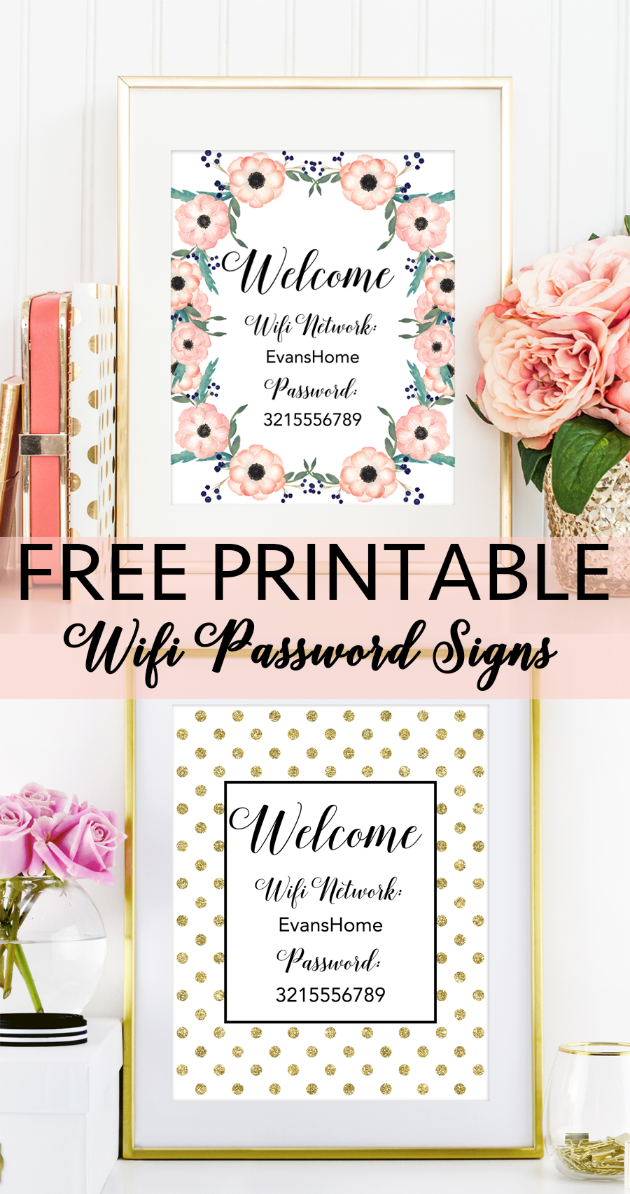 Free Printable Wifi Password Signs | Decorating Ideas - Home Decor - Free Printable Bedroom Door Signs