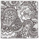 Free Printable Zentangle Coloring Pages For Adults | Free Printable   Free Printable Zen Coloring Pages