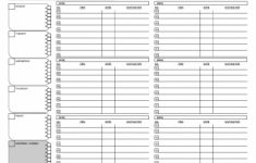 Free Productivity Templates And Spreadsheets-Task Planner Regarding – Free Printable Task Organizer