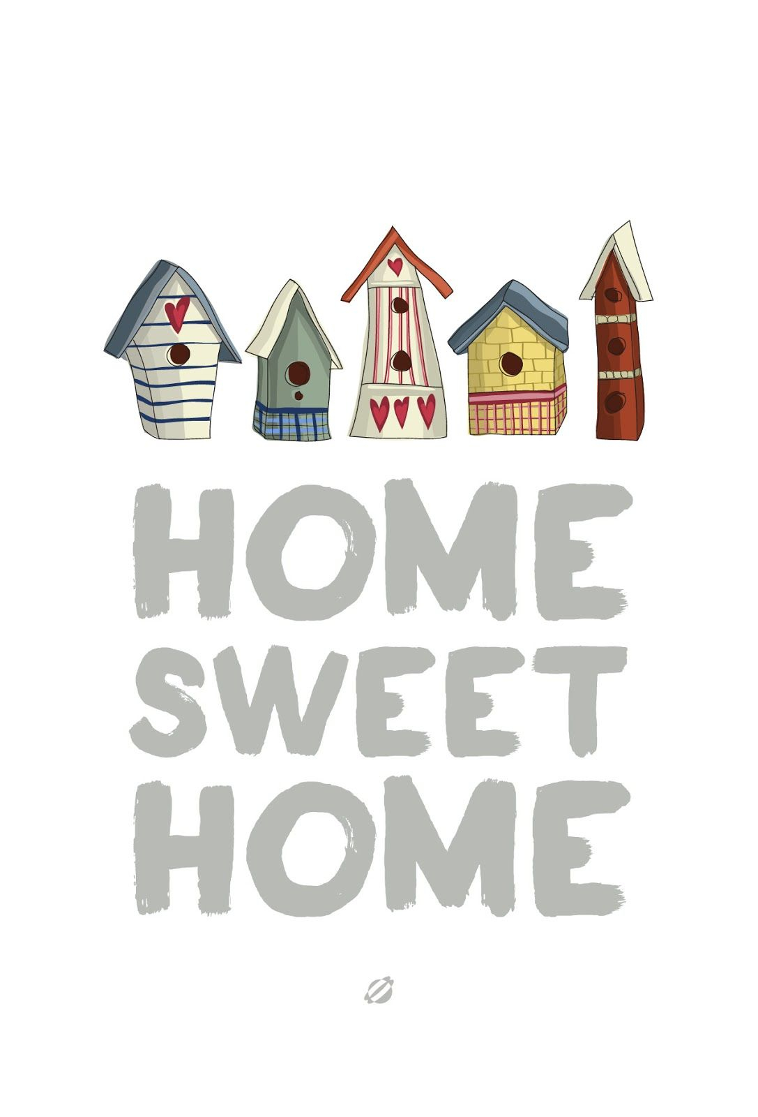 Free Quote Printable: Home Sweet Home / Lostbumblebee | Home Sweet - Home Sweet Home Free Printable