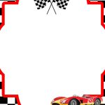 Free Race Car Birthday Invitation Template   | Free Printable   Free Printable Birthday Invitations Cars Theme