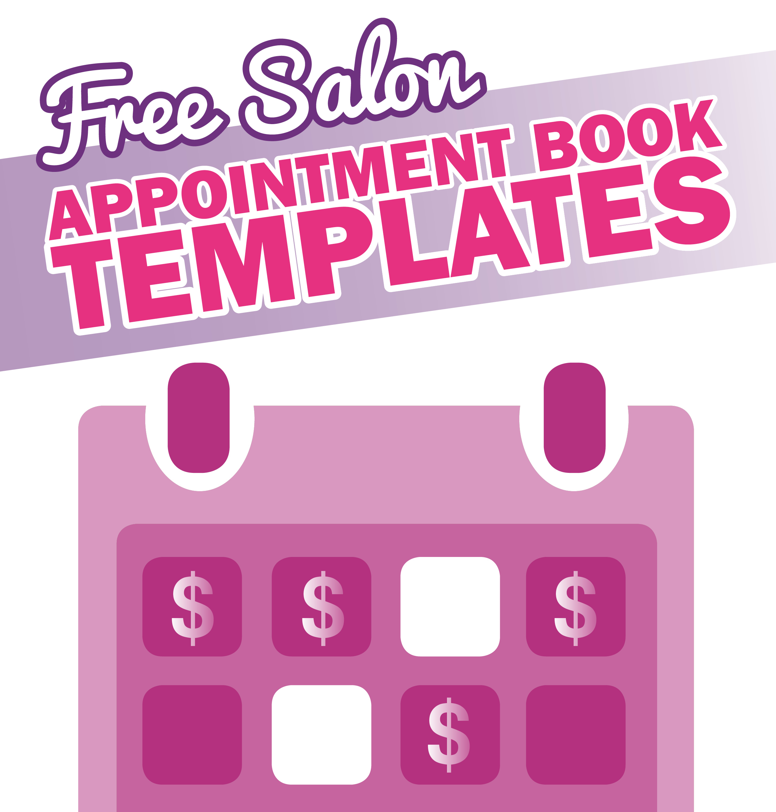 Free Salon Appointment Book Template - Worldwide Salon Marketing - Free Printable Salon Sign In Sheets