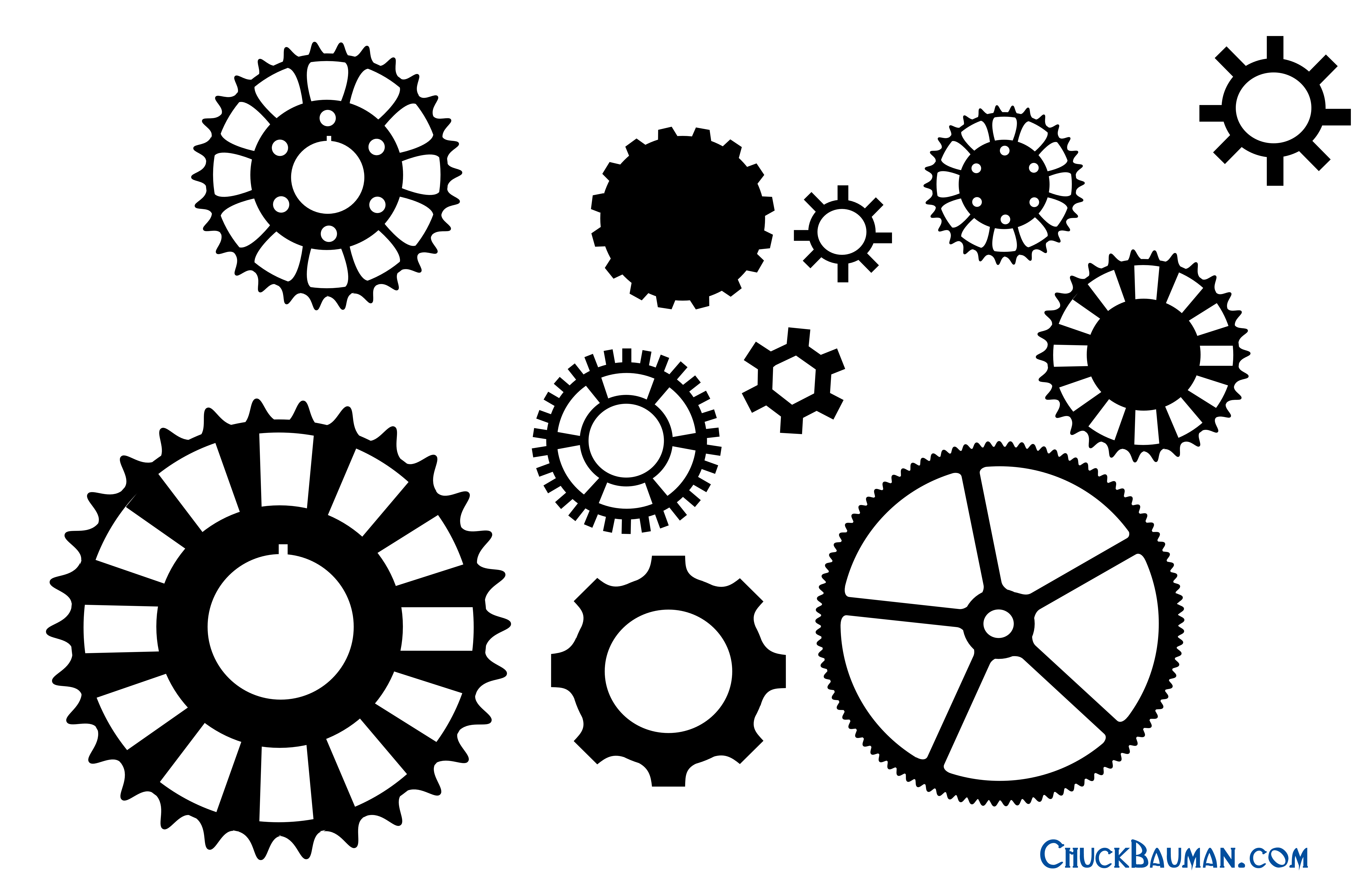 Free Steampunk Gear Cliparts, Download Free Clip Art, Free Clip Art - Free Printable Gears