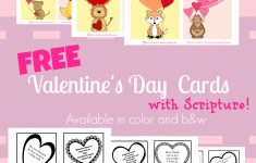 Free Printable Valentines Day Cards Kids