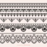 Free Vector Lace Vector Borders | Paint Plpatt/mud 25 | Pinterest   Free Printable Lace Stencil