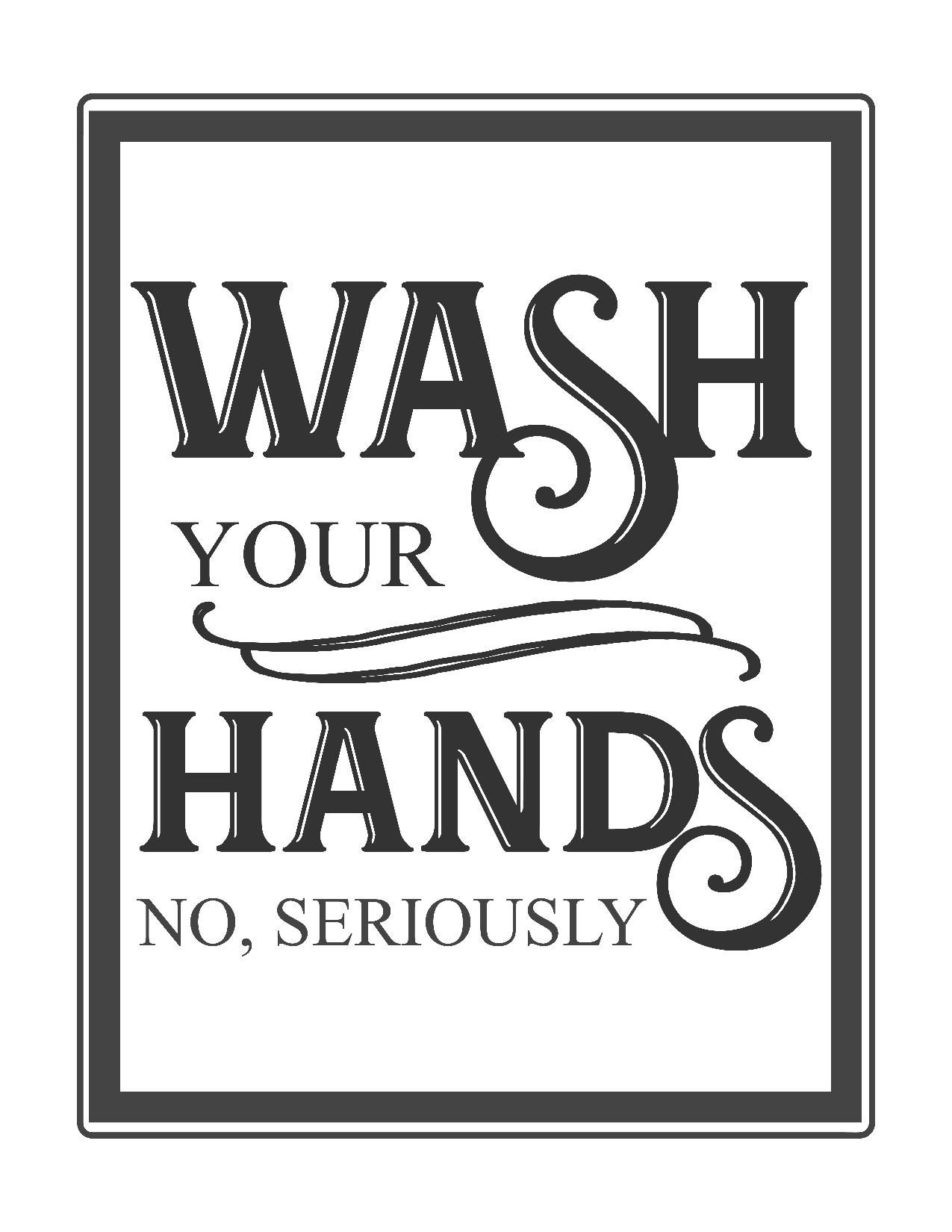 Free Vintage Bathroom Printables | Printables ** | Bathroom Quotes - Free Printable Flush The Toilet Signs