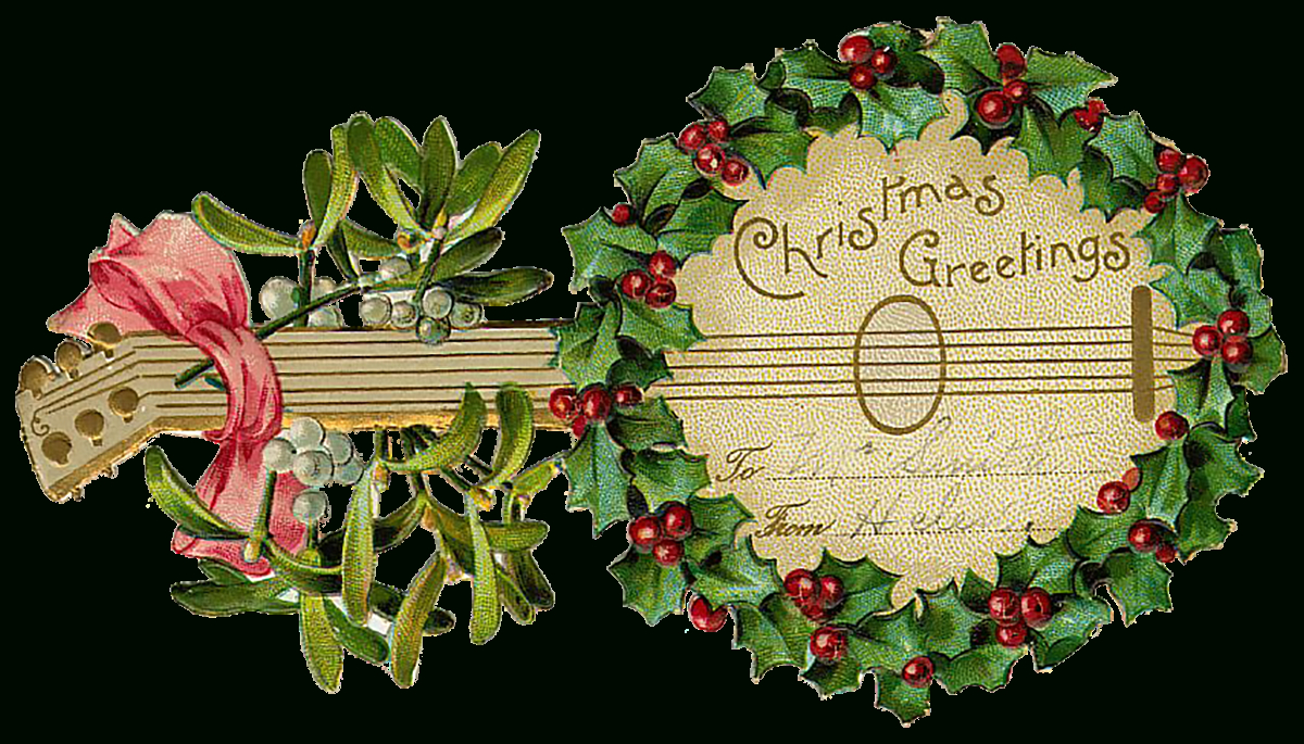 Free Vintage Christmas Banner Free Library - Rr Collections - Free Printable Vintage Christmas Clip Art