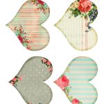 Free Vintage Printable Hearts   Free Pretty Things For You   Free Printable Hearts