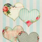 Free Vintage Printable Hearts   Free Pretty Things For You   Free Printable Hearts