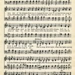 Free Vintage Printable Love Song Sheet Music   Old Design Shop Blog   Christmas Carols Sheet Music Free Printable