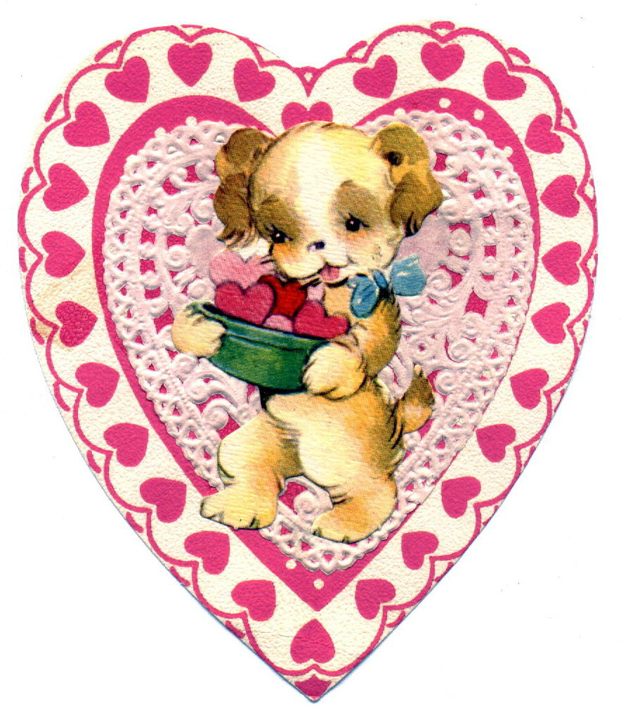 Free Vintage Valentine Pictures, Download Free Clip Art, Free Clip - Free Printable Vintage Valentine Clip Art