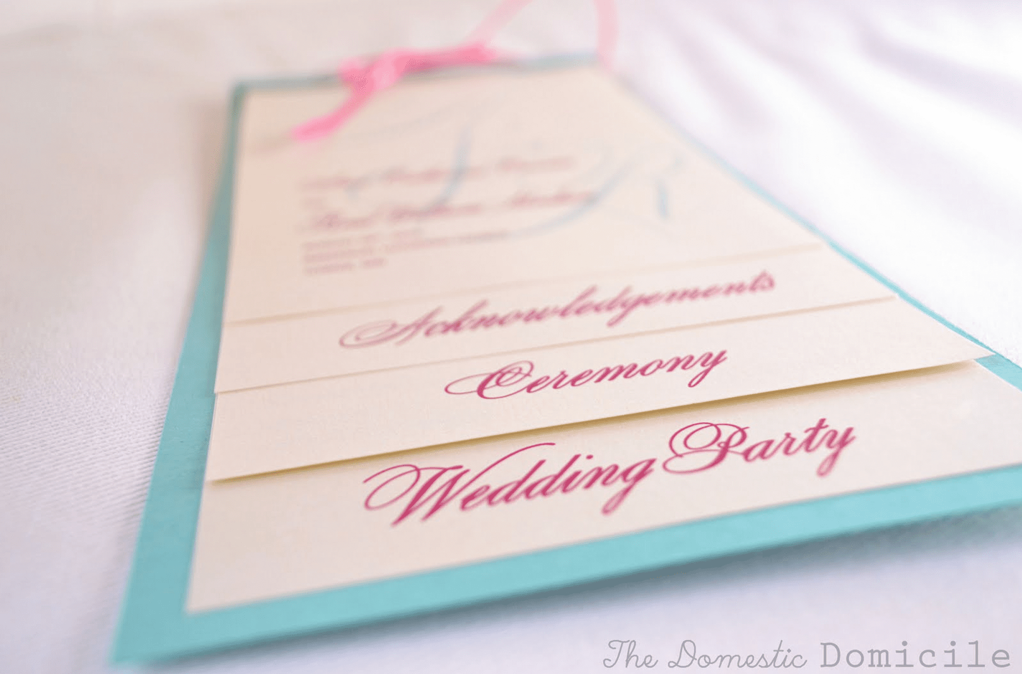 Free Wedding Program Templates You Can Customize - Free Printable Wedding Program Templates