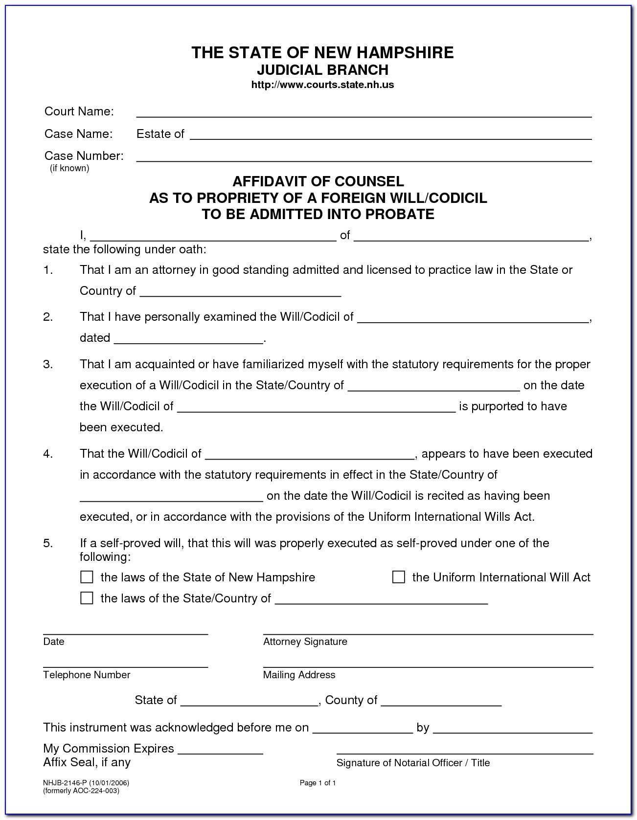 Free Will Form – Great Free Printable Blank Last Will And Testament - Free Printable Living Will Forms Florida