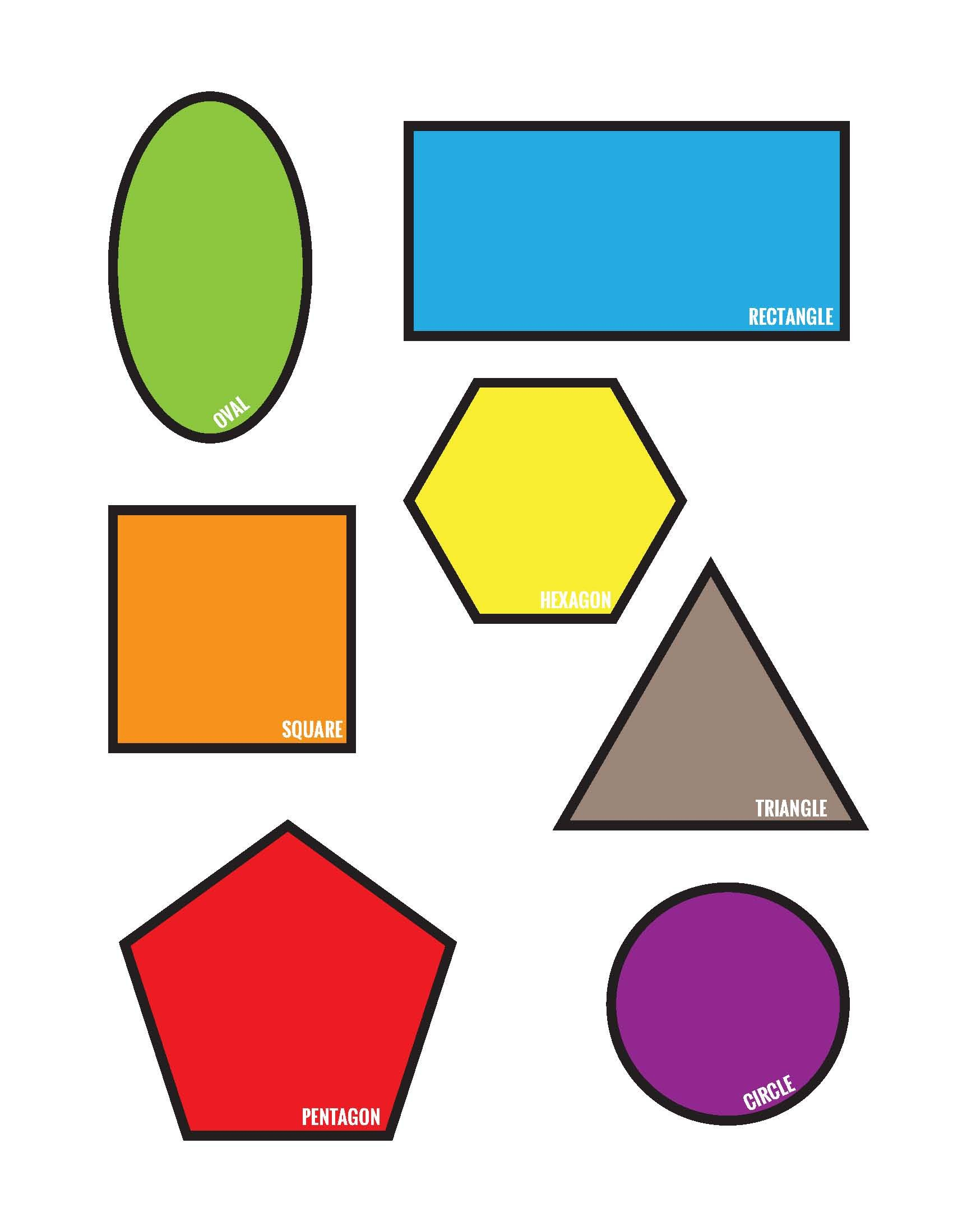 Freebies: Colorful Shapes Matching File Folder Printable Game (Free - File Folder Games For Toddlers Free Printable