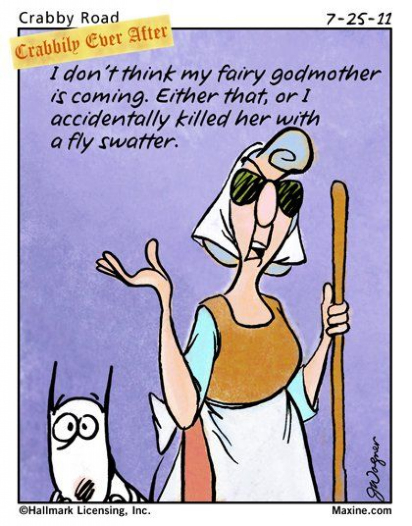 Free+Maxine+Cartoons+To+Print | Maxine Cartoon On Fairy God Mothers - Free Printable Maxine Cartoons
