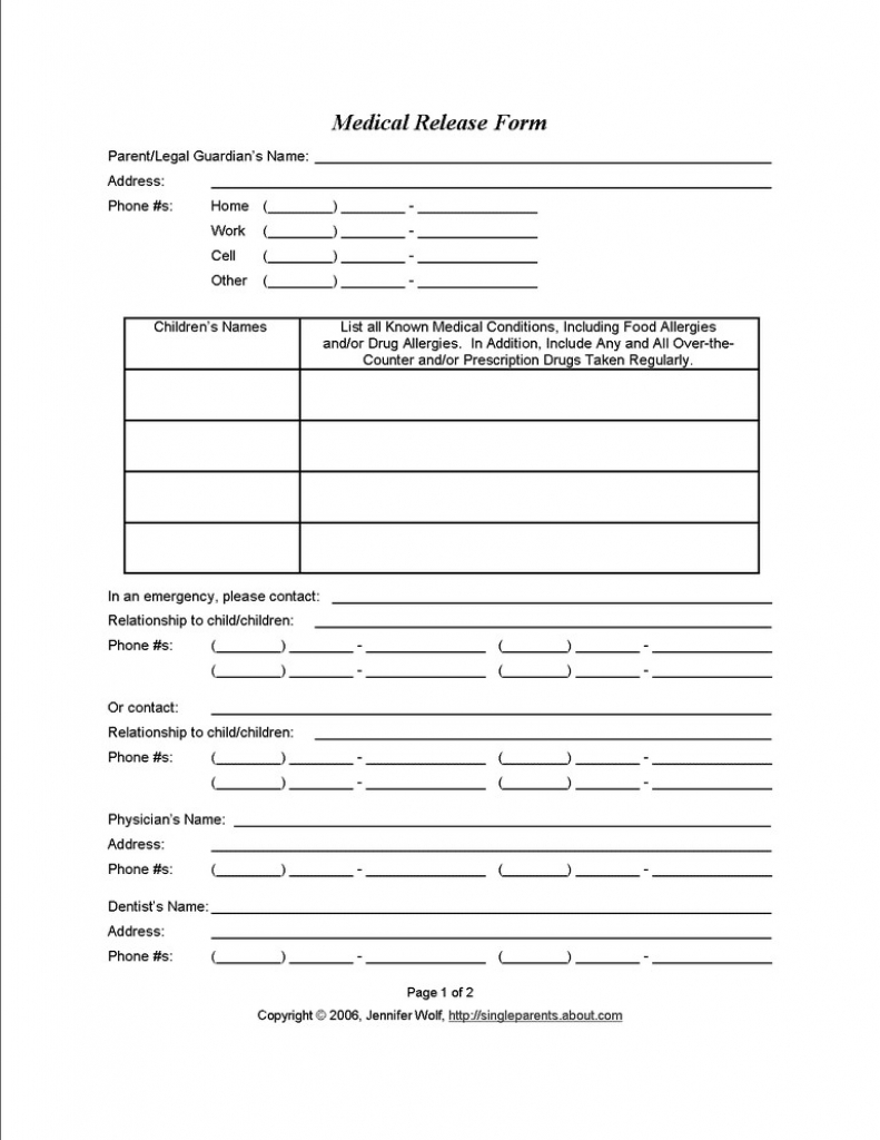 Fresh Daycare Information Sheet Template Free Printable Forms For - Free Printable Parent Information Sheet