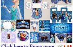 Frozen Happy Birthday Banner Free Printable
