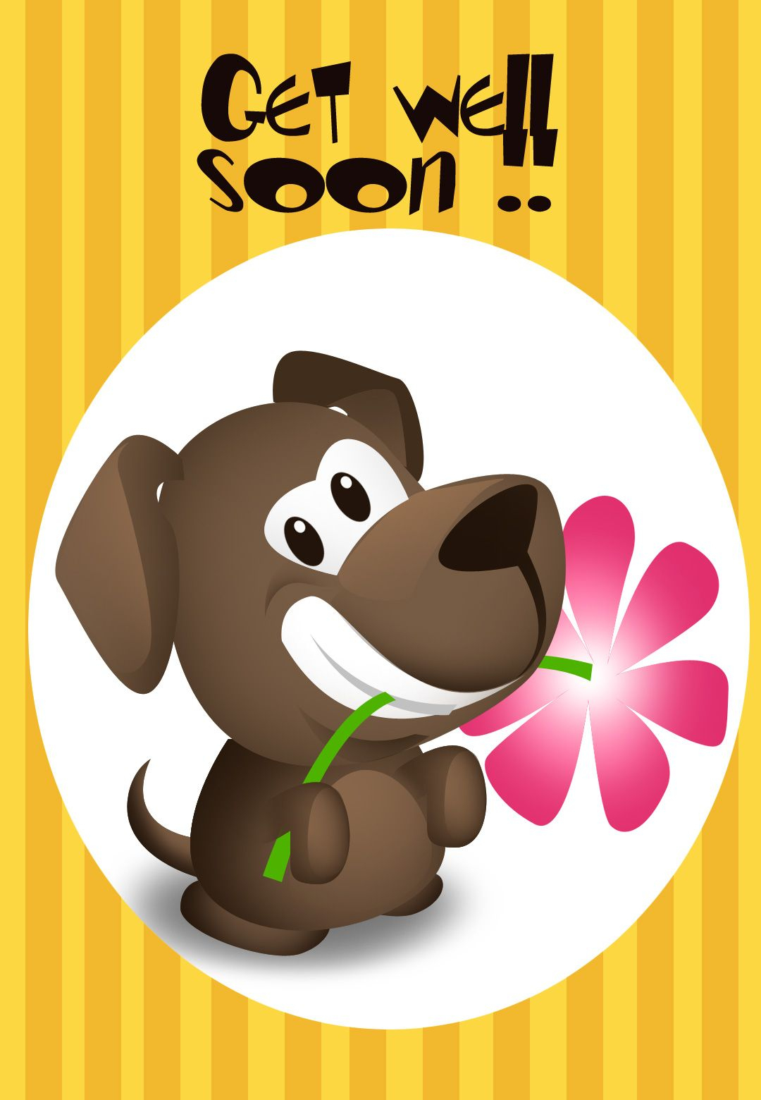 Get Well Soon Free Printable Get Well Soon Puppy Greeting Card - Free Printable Get Well Soon Cards