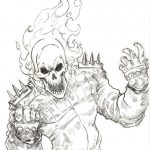 Ghost Rider Coloring Pages   Google Search | M F | Pinterest | Ghost   Free Printable Ghost Rider Coloring Pages
