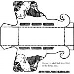 Gift Boxes To Make : Free Printable Paper Gift Boxes For Presents   Free Printable Christmas Craft Templates