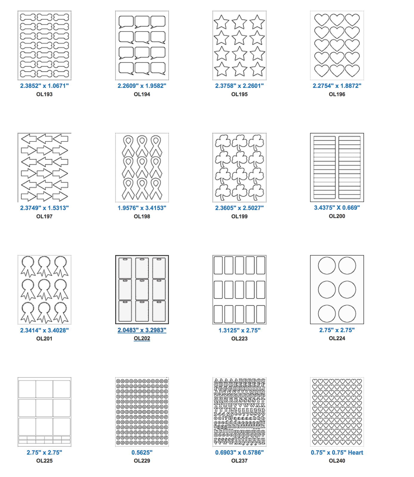 Gold Mine Of Free Downloadable Sticker And Label Templates For - Free Customizable Printable Labels