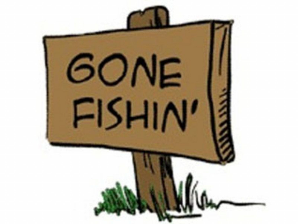Gone Fishin&amp;#039; | Saved | Pinterest | Fishing Signs, Fish And Clip Art - Free Printable Gone Fishing Sign