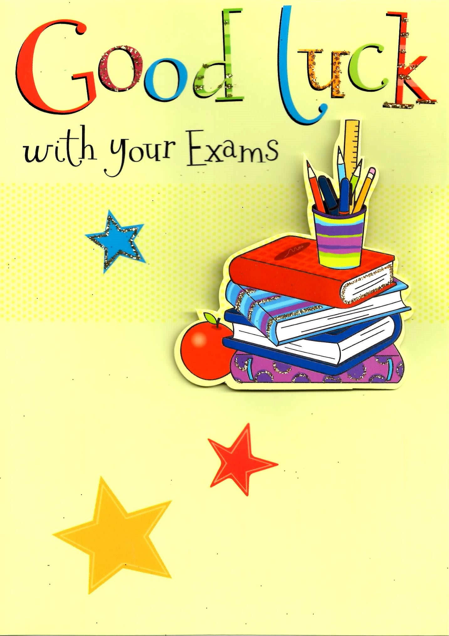 Good Luck With Your Exams Greeting Card | Cards - Free Printable Good Luck Cards