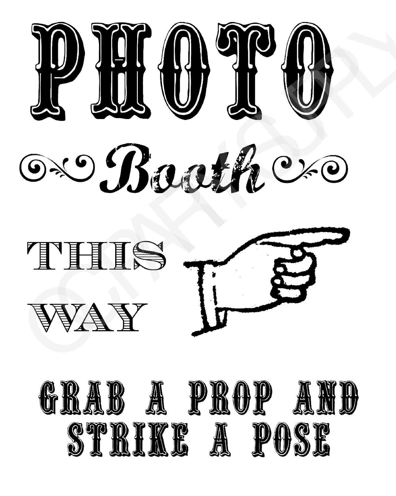 Grab A Prop &amp;amp; Strike A Pose! {Free} Printable Photo Booth Sign - Free Printable 70&amp;amp;#039;s Photo Booth Props