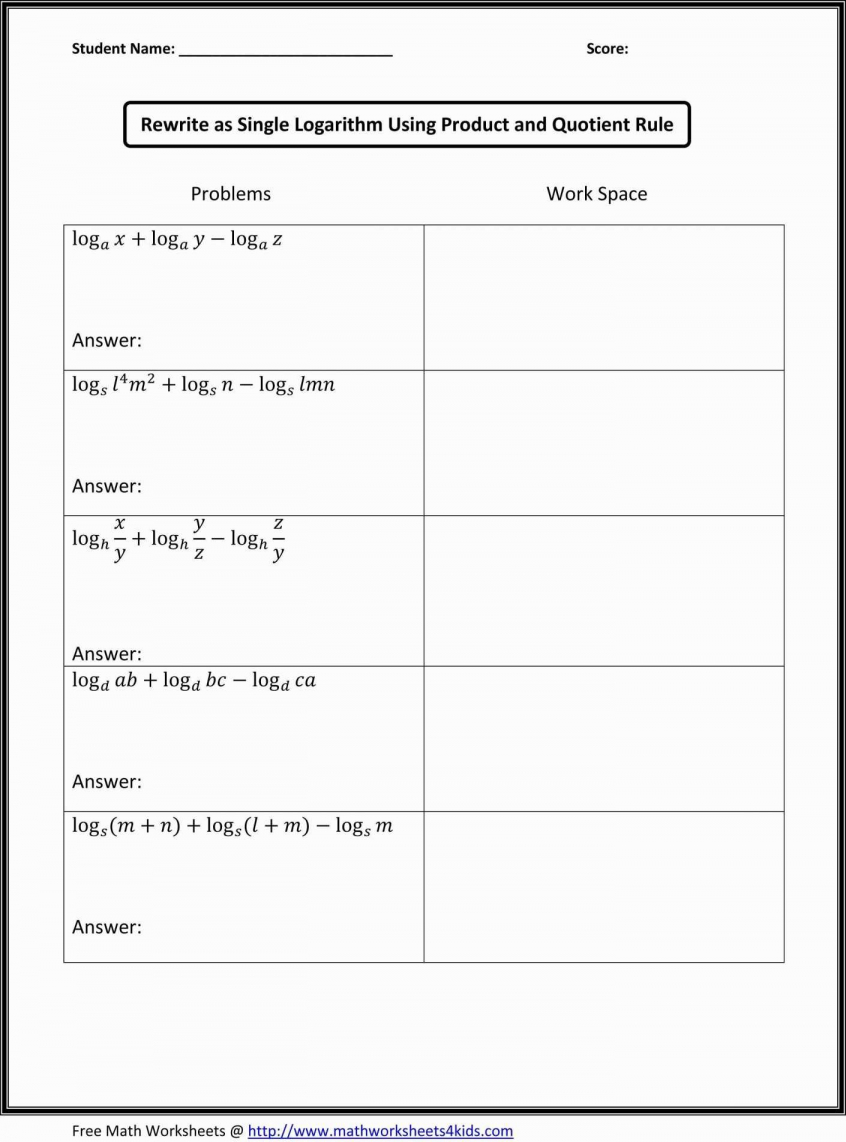 Grade 9 Math Bc Worksheets | Printable Worksheet Page For Educations - Grade 9 Math Worksheets Printable Free With Answers