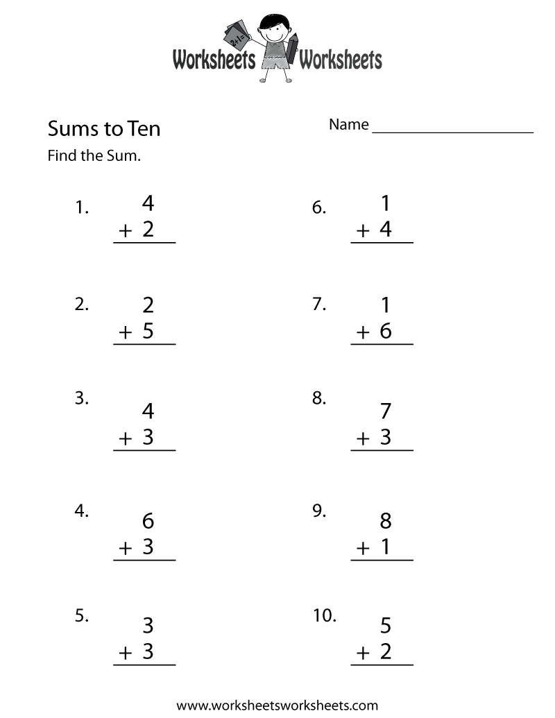 Great Website In General For Every Kind Of Printable You Could Want - Free Printable Simple Math Worksheets