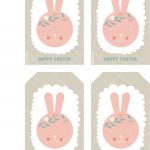 Happy Easter Free Printable Bunny Tags | Cute Printables | Pinterest   Free Printable Easter Tags