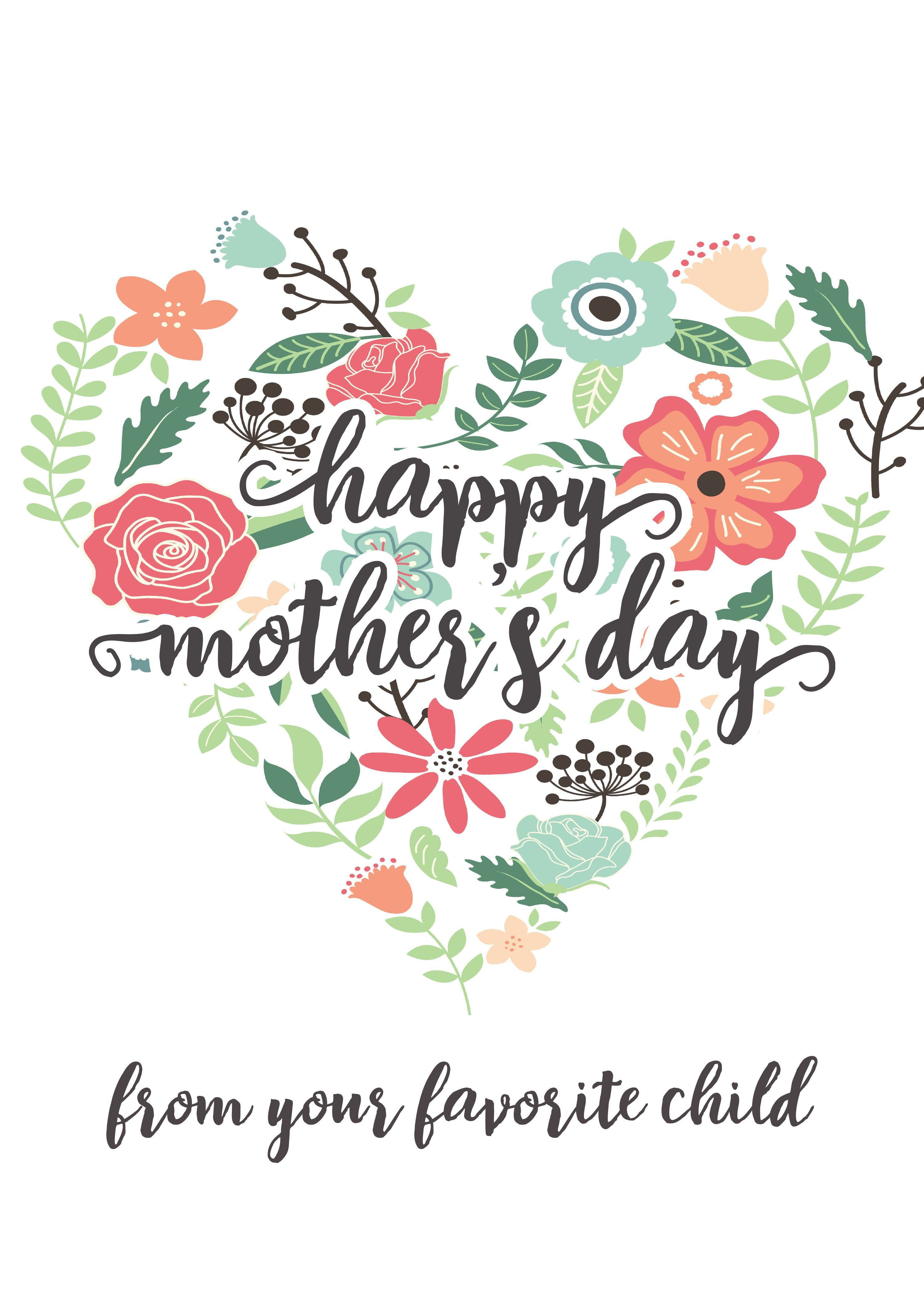 Happy Mothers Day Messages Free Printable Mothers Day Cards - Free Printable Mothers Day Cards From The Dog