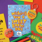 Have A Sweet Rakhi Day   Happy Raksha Bandhan Sweet And Retro 90's   Free Online Printable Rakhi Cards