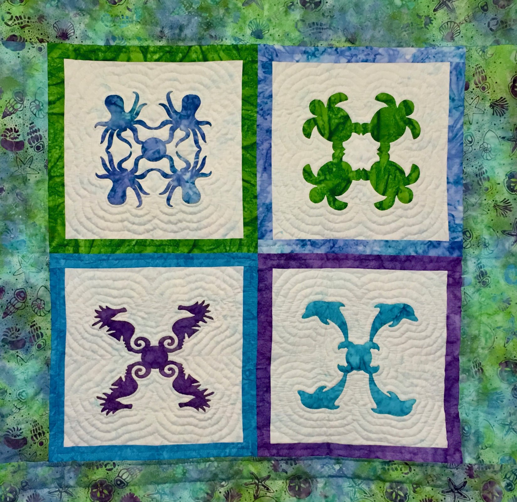 Hawaiian Applique Patterns - Free Printable Hawaiian Quilt Patterns