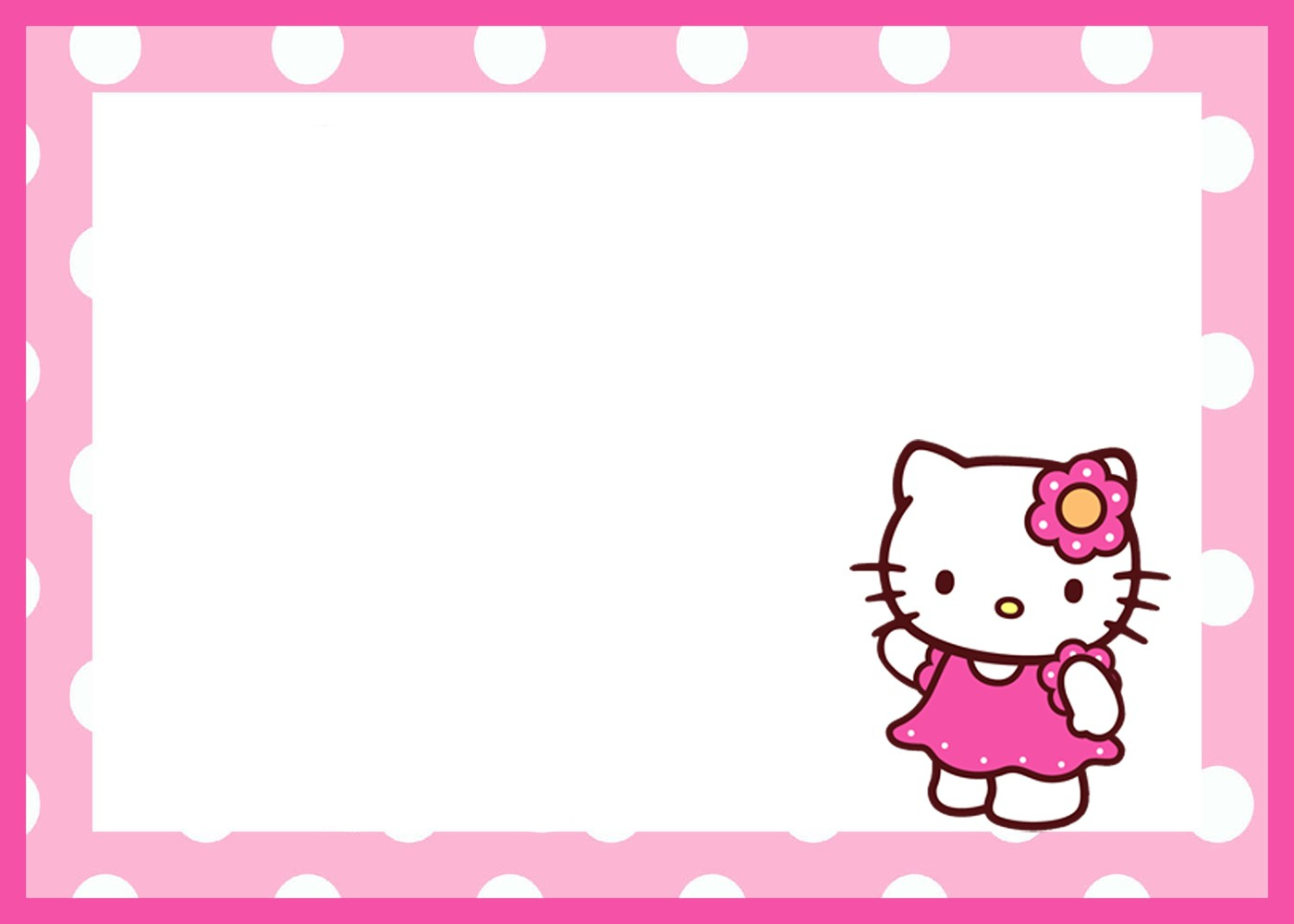 Hello Kitty Birthday Invitations Free — Birthday Invitation Examples - Hello Kitty Birthday Card Printable Free