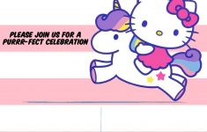 Free Printable Hello Kitty Baby Shower Invitations