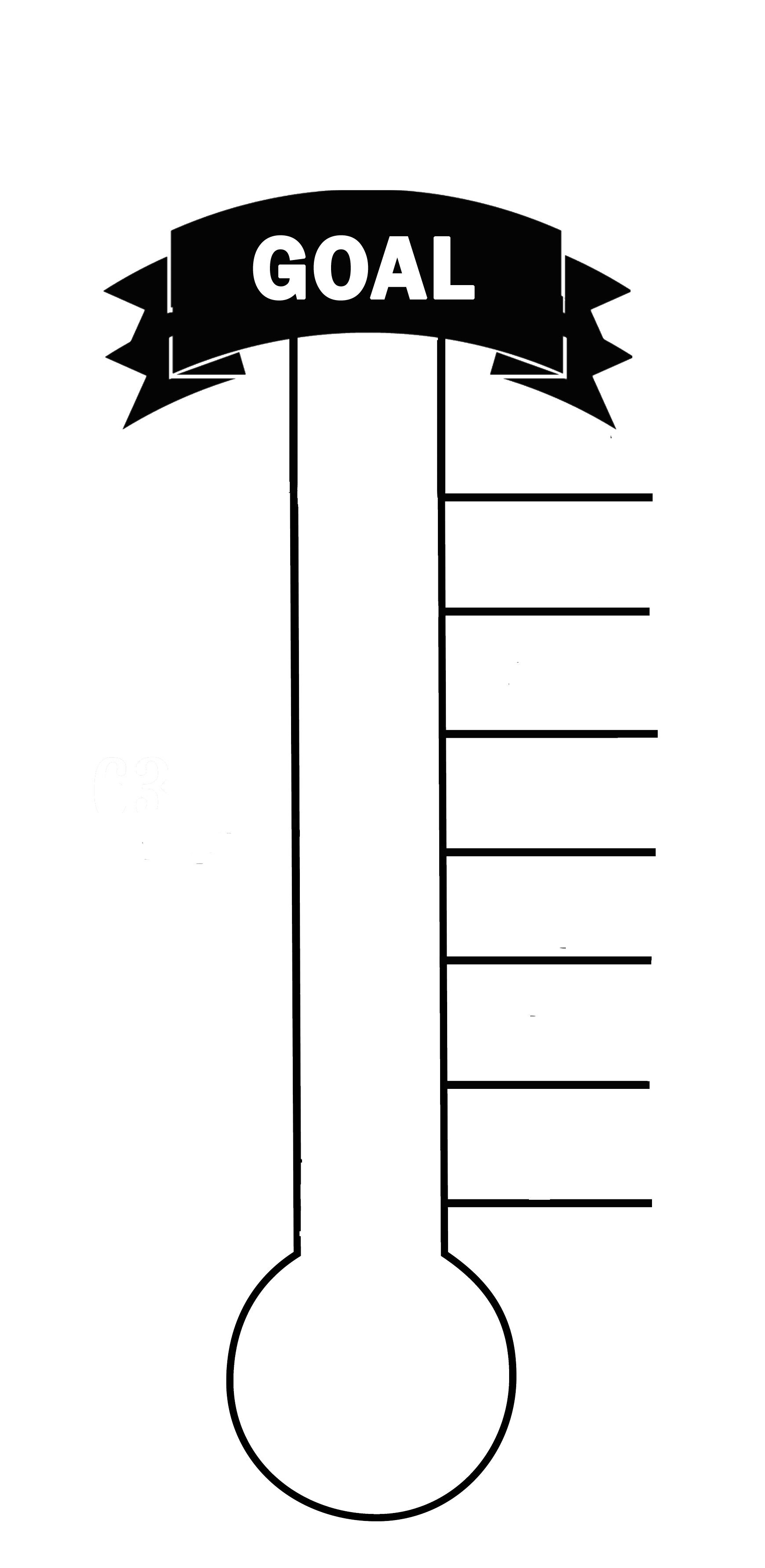 Here&amp;#039;s A Great Way To Encourage Your Church Or Small Group! Print - Free Printable Goal Thermometer Template