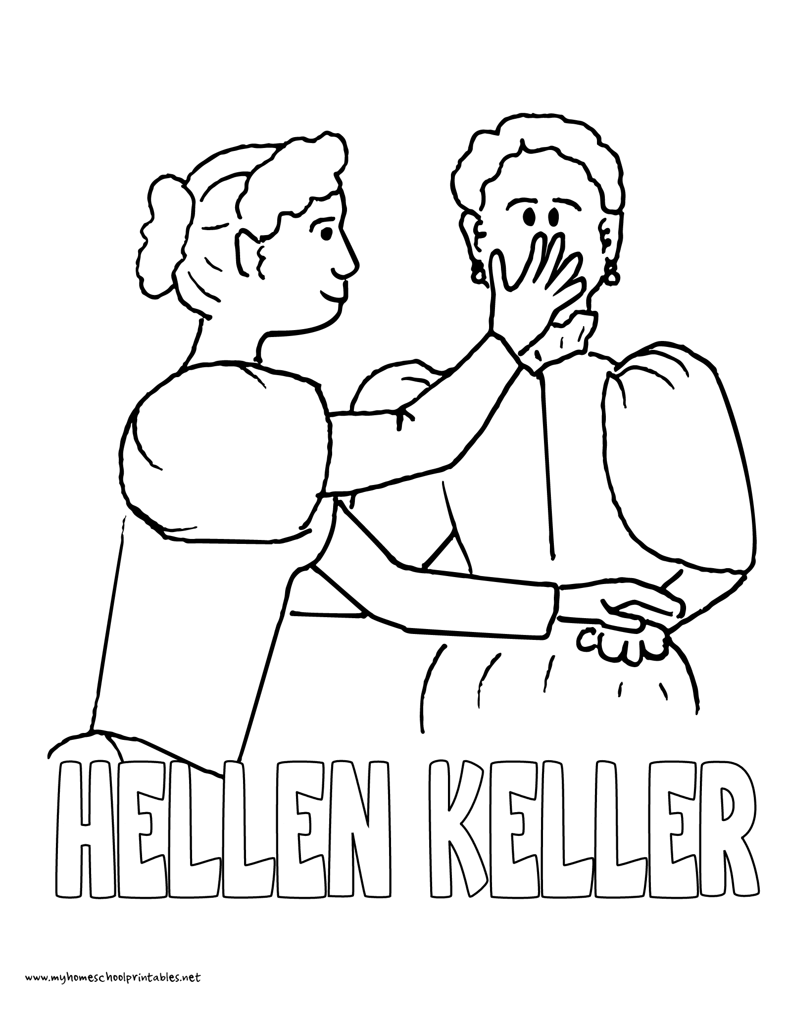 History Coloring Pages – Volume 4 | Mystery Of History 4 | Mystery - Free Printable Pictures Of Helen Keller