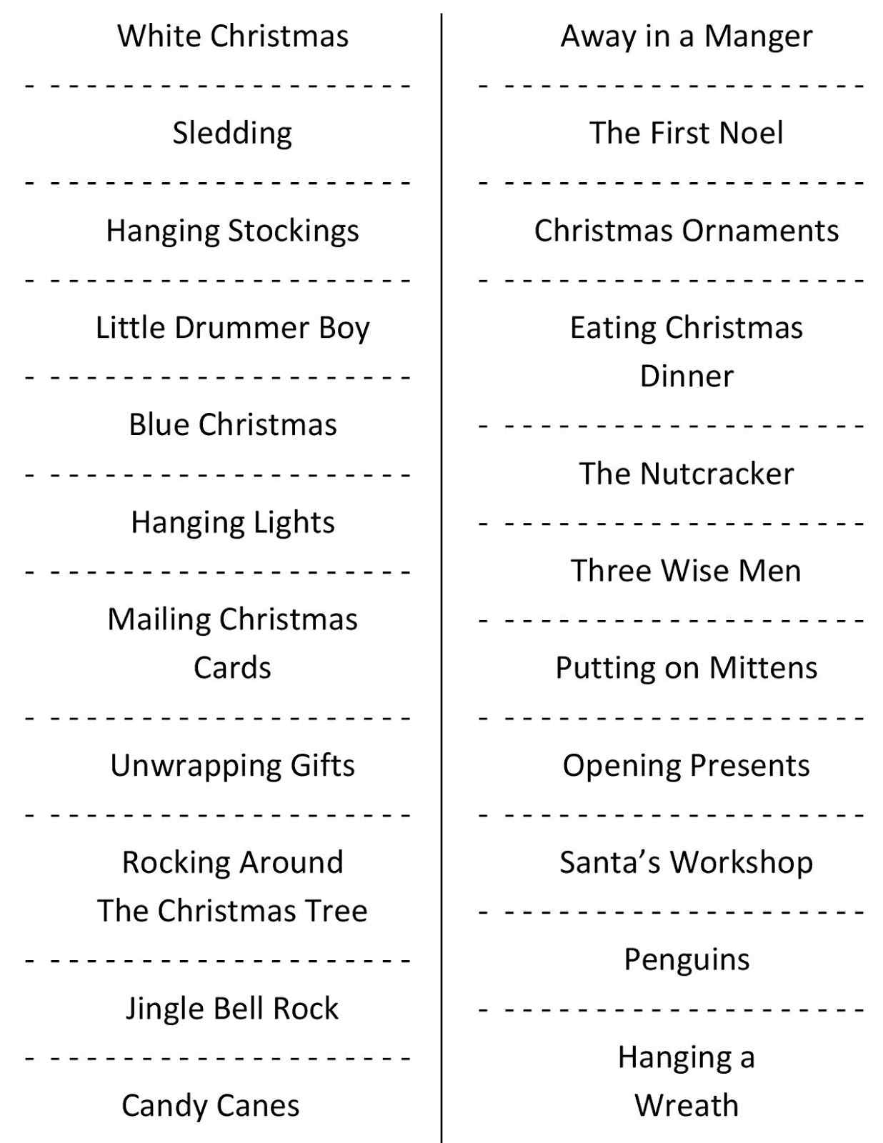 Holiday Party Games For Adults Christmas The Office Awesome - Holiday Office Party Games Free Printable