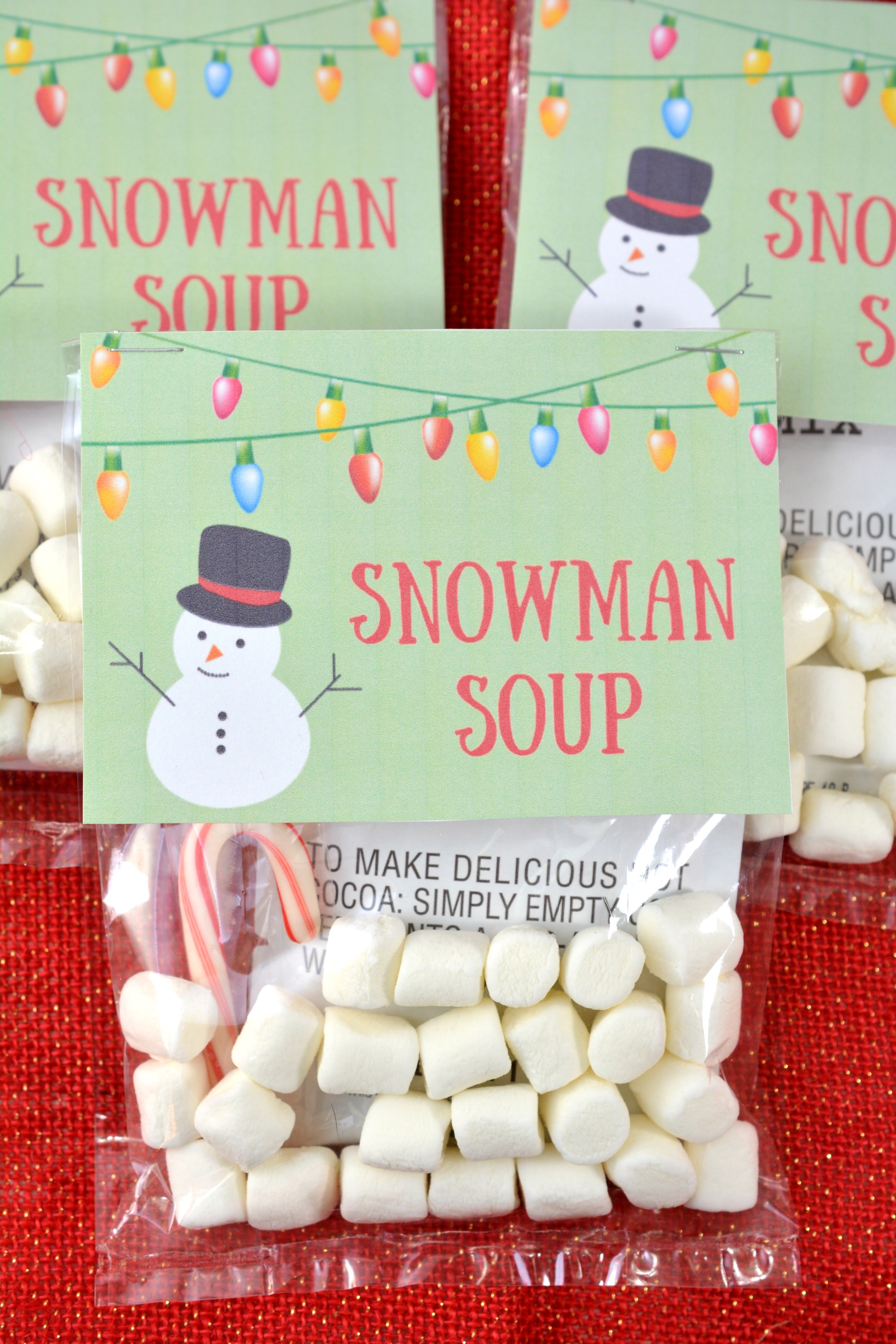 Homemade Holiday Gift Idea: Snowman Soup With Free Printable - About - Snowman Soup Free Printable