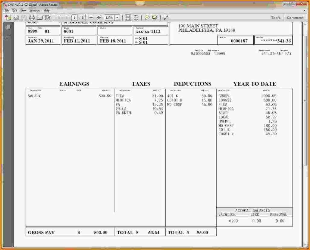 Hourly Wage Then Log Download Pay Stub Template Word Free Pay Stub - Free Printable Check Stubs Download