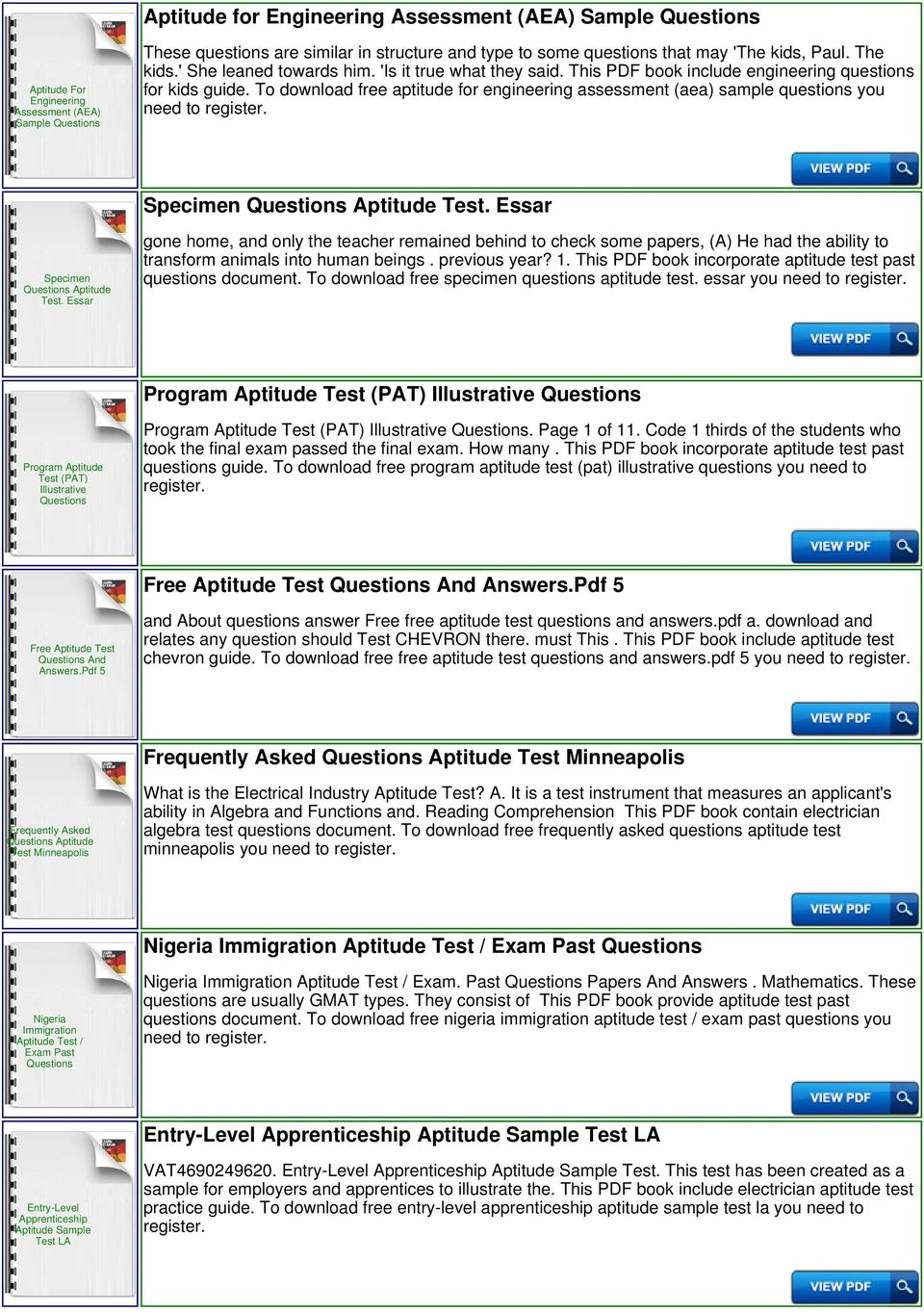 Iowa Algebra Aptitude Test Sample Questions - Pdf - Free Printable Aptitude Test